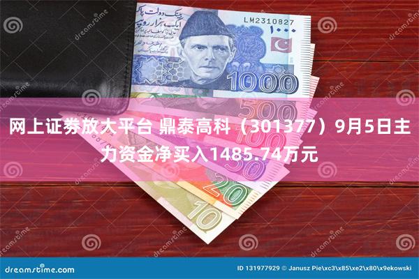 网上证劵放大平台 鼎泰高科（301377）9月5日主力资金净买入1485.74万元