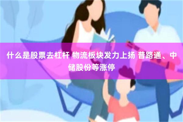 什么是股票去杠杆 物流板块发力上扬 普路通、中储股份等涨停